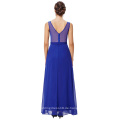 Starzz ärmellosen Chiffon Ballkleid Royal Blue Prom Kleid Partei Kleid ST000064-3